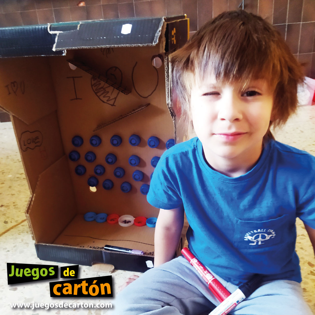 Actividad "Baja la caja una miaja" para el CEIP Ntra. Sra. de la Asunción. Letur (Albacete)